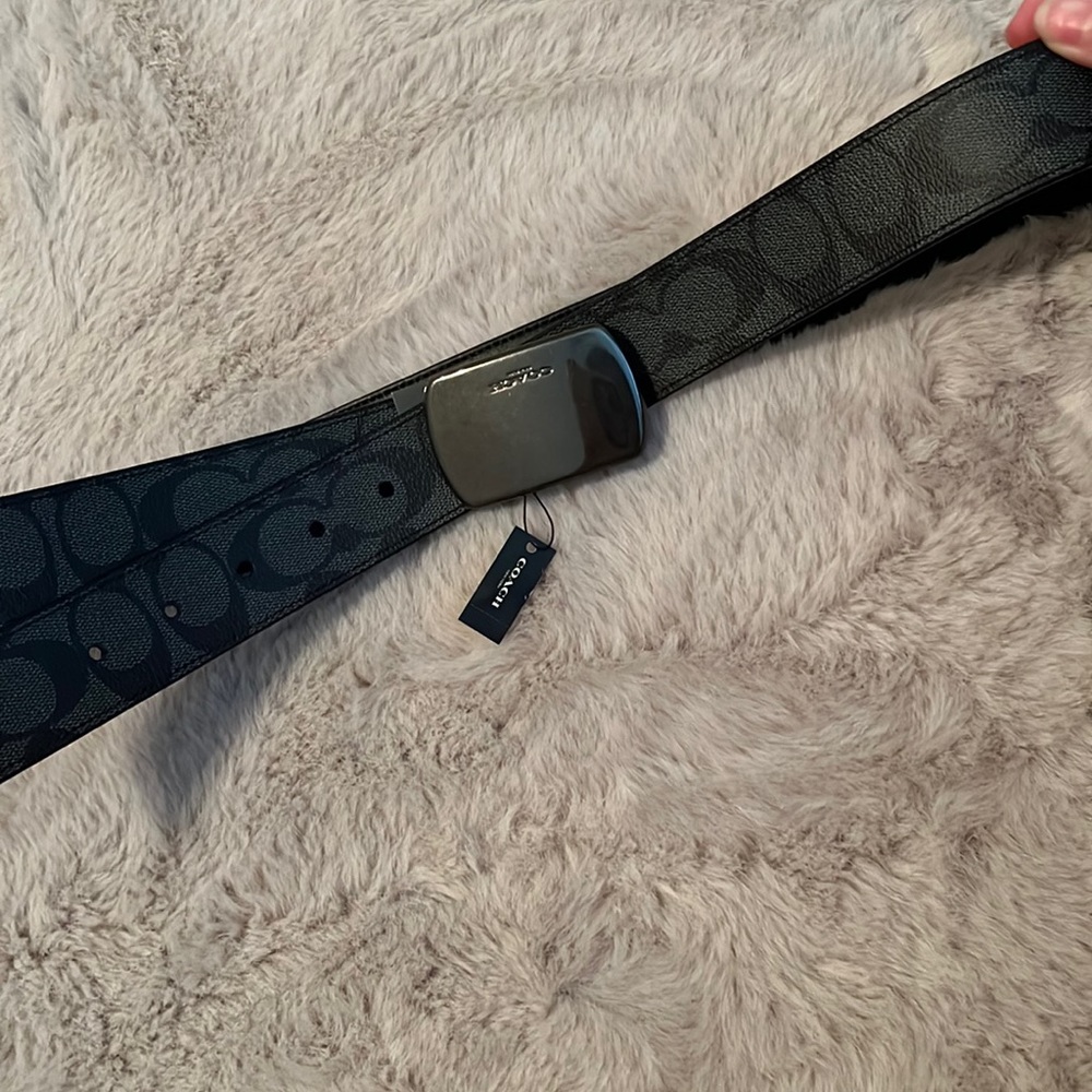 Black Coach belt